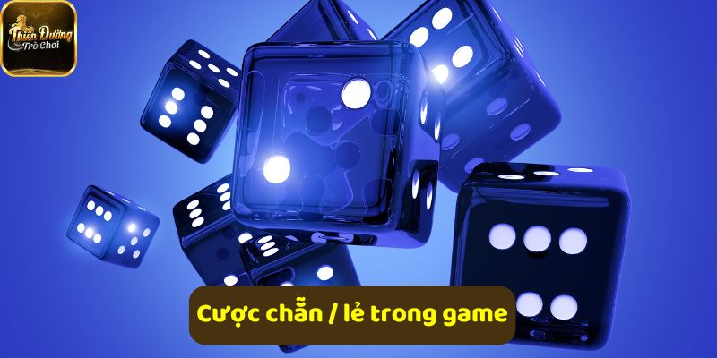 Cược chẵn lẻ dựa vào tổng điểm của ba viên xí ngầu